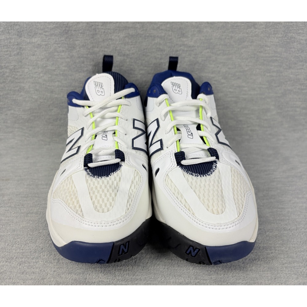 New Balance X 1007 Tennis Sneakers Mens 7.5 White Blue Hard Court Pickleball - Picture 4 of 13